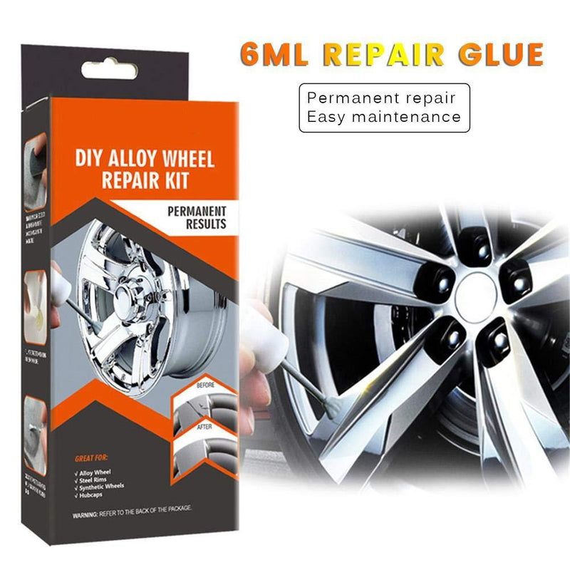 DIY Alloy Wheel Repair