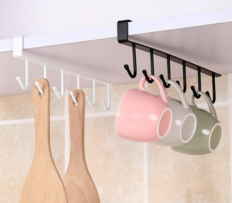 Under-Cabinet Hanger Rack- 2PCS